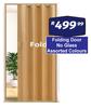 Folding Door No Glass Assorted Colours