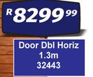 Door Dbl Horiz 1.3m 32443
