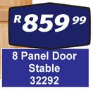8 Panel Door Stable 32292