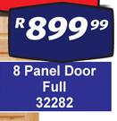 8 Panel Door Full 32282