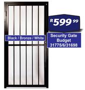 Security Gate Budget 31775/6/31698
