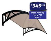 Door Awning 1m x 700 32692