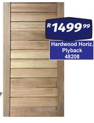 Hardwood Horiz Plyback 48208