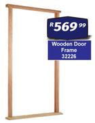 Wooden Door Frame 32226