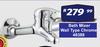 Bath Mixer Wall Type Chrome 48388