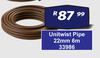 Unitwist Pipe 22mm 6m 33986