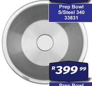 Prep Bowl S/Steel 340 33831