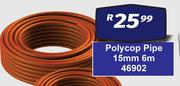 Polycop Pipe 15mm 6m 46902