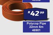 Polycop Pipe 22mm 6m 46901