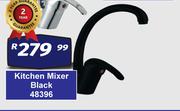 Kitchen Mixer Black 48396