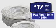Pex Pipe 15mm 45516