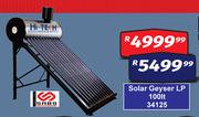 Hi-Tech Solar Geyser LP 100L 34125