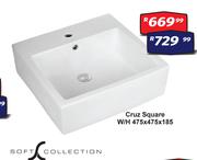 Cruz Square W/H 475 x 475 x 185