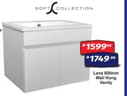 Lana 600mm Wall Hung Vanity