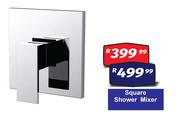 Square Shower Mixer