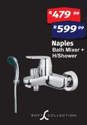 Naples Bath Mixer + H/Shower