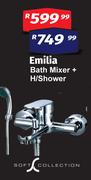 Emilia Bath Mixer + H/Shower