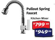 Pullout Spring Faucet Kitchen Mixer