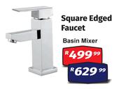 Square Edged Faucet Basin Mixer