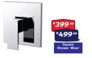 Square Shower Mixer