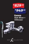 Genoa Bath Mixer + H/Shower