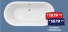 Oval Bath 1700 x 800 x 420