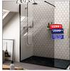 Vegas Shower Screen (Tinted) 1200 x 2000