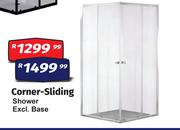Corner Siding Shower