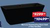 Mercury Freestanding Black Bath 1700 x 750 x 560