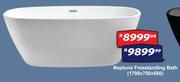 Neptune Freestanding Bath 1700 x 750 x 560