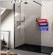 Vegas Shower Screen Tinted 1200 x 2000