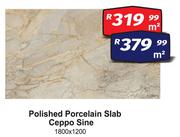 Polished Porcelain Slab Ceppo Sine 1800 x 1200-Per Sqm