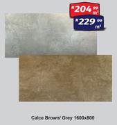 Calce Brown/Grey 1600 x 800-Per Sqm