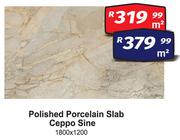 Polished Porcelain Slab (Ceppo Sine) 1800 x 1200-Per Sqm
