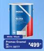 Promac Enamel White/Black 38771/38777-5L