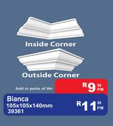 Bianca 105 x 105 x 140mm 39361-Per M