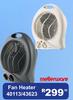 Mellerware Fan Heater 40113/43623
