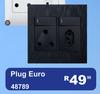 Plug Euro Black 48789