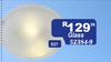 Ceiling Light PVC LED E27 Glass 52384-9
