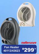 Mellerware Fan Heater 40113/43623