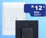 Switch 1 Lever 1 Way White 34517