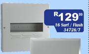 DB Board 16 Surf/Flush 34726/7