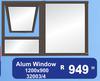 Alum Window 1200 x 900 32003/4