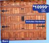 Wooden Garage Single Door 52867