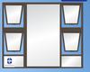 Alum Window 2400 x 1500 32035
