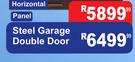 Steel Garage Double Door