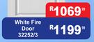 White Fire Door 32252/3