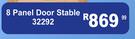 8 Panel Door Stable 32292