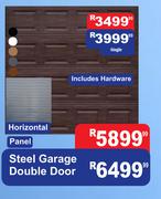 Steel Garage Double Door