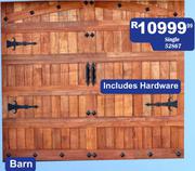 Wooden Garage Single Door 52867